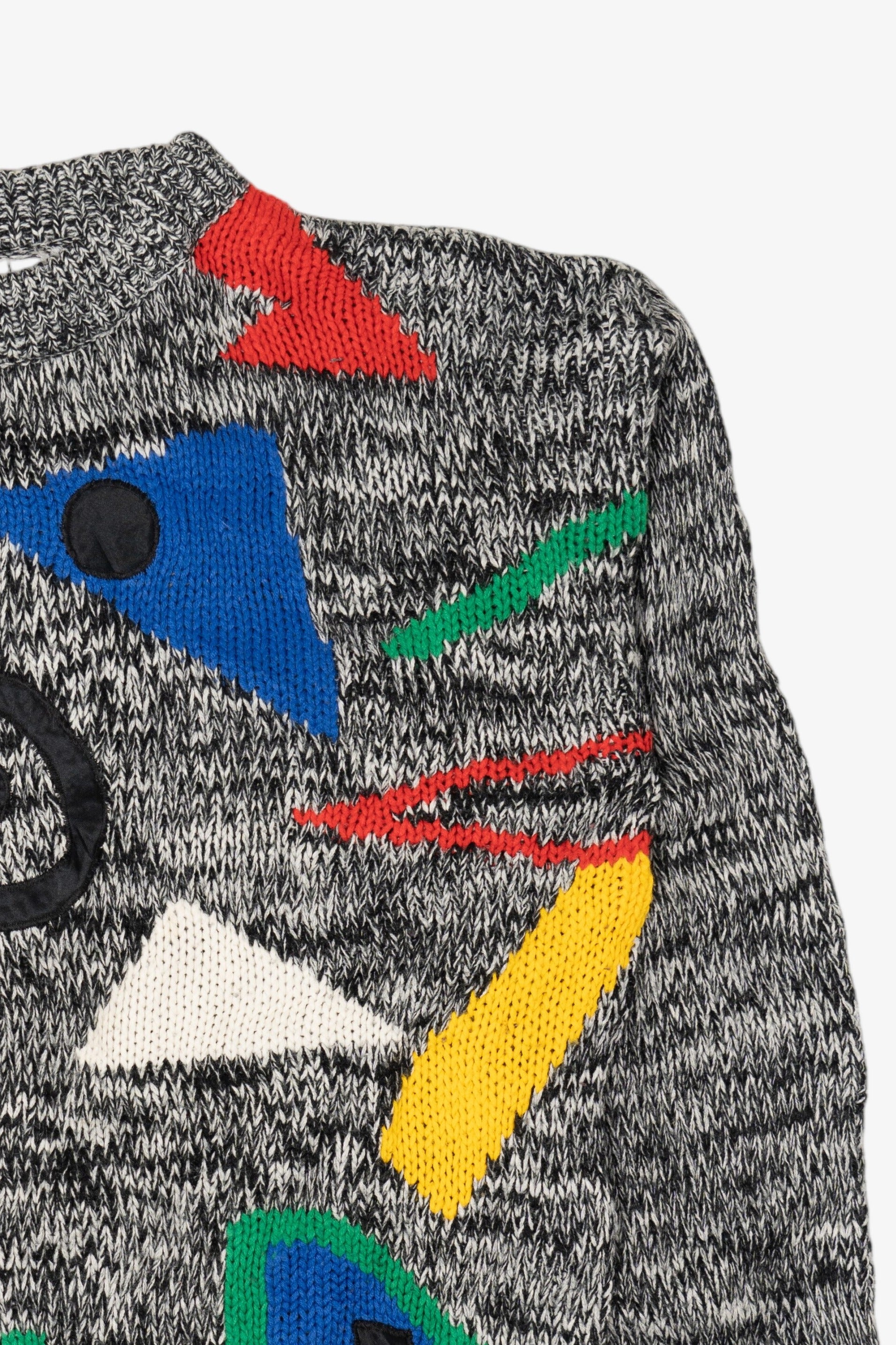 Vintage Geometric Abstract Exclusive Imports Sweater (1980s)