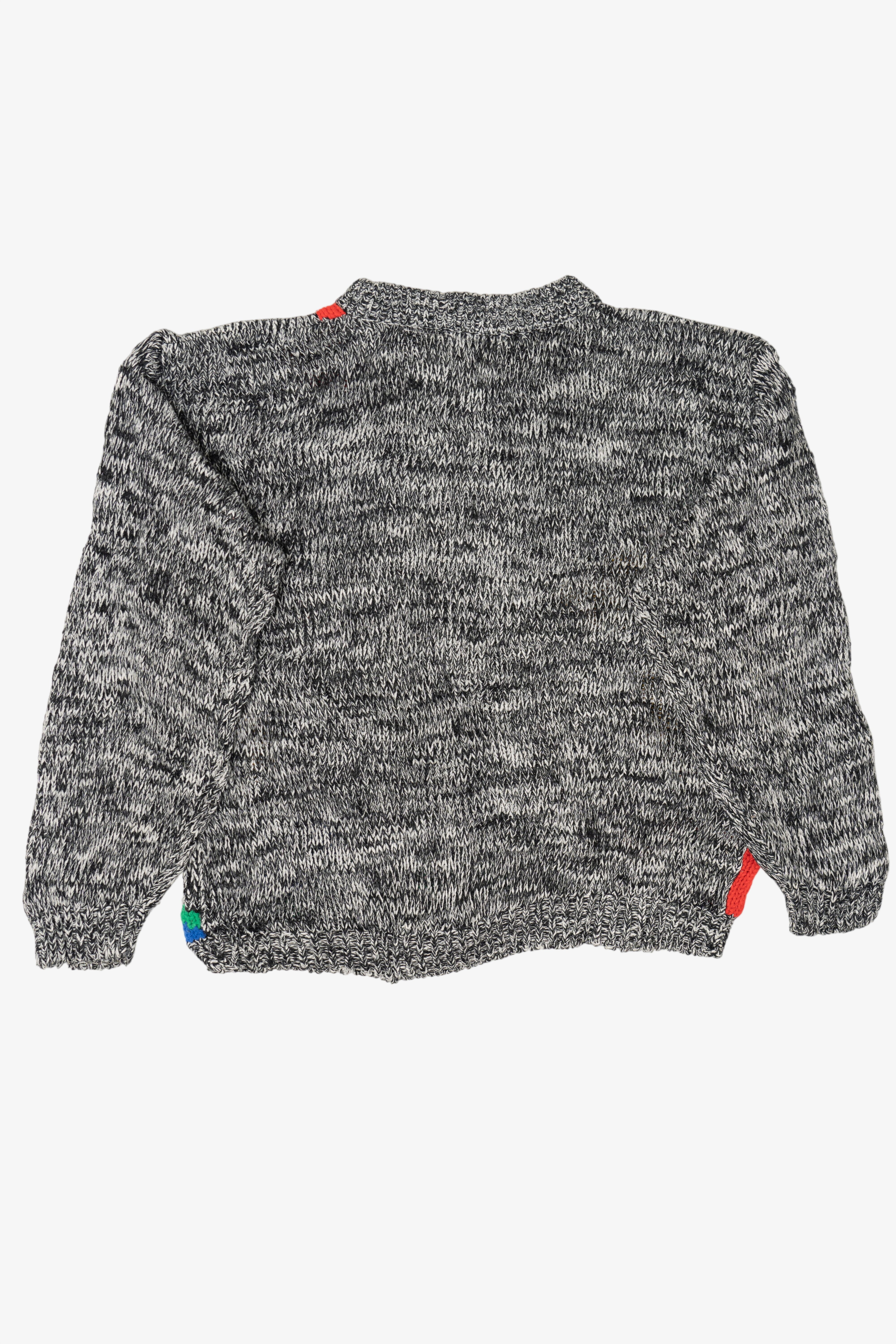 Vintage Geometric Abstract Exclusive Imports Sweater (1980s)