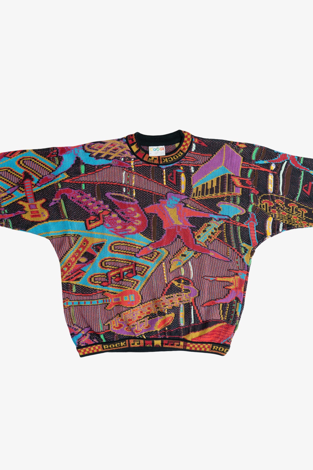 Vintage Coogi Rock And Roll Sweater (1990s)