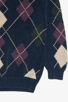 Vintage Stone Haven Argyle Sweater (1990s)