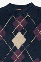 Vintage Stone Haven Argyle Sweater (1990s)