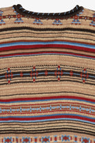 Vintage Fiorlini International Southwestern V-Neck Sweater (1990s)