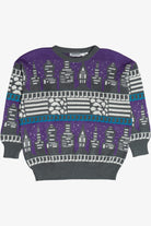 Vintage Andrew St. John City Skyline Sweater (1980s)