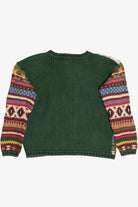 Vintage Southwest Ranch Cowgirl Motif Sweater (1990s)