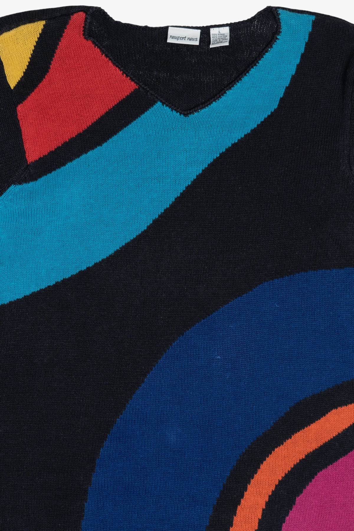 Vintage Newport News Graphic Sweater (1980s)