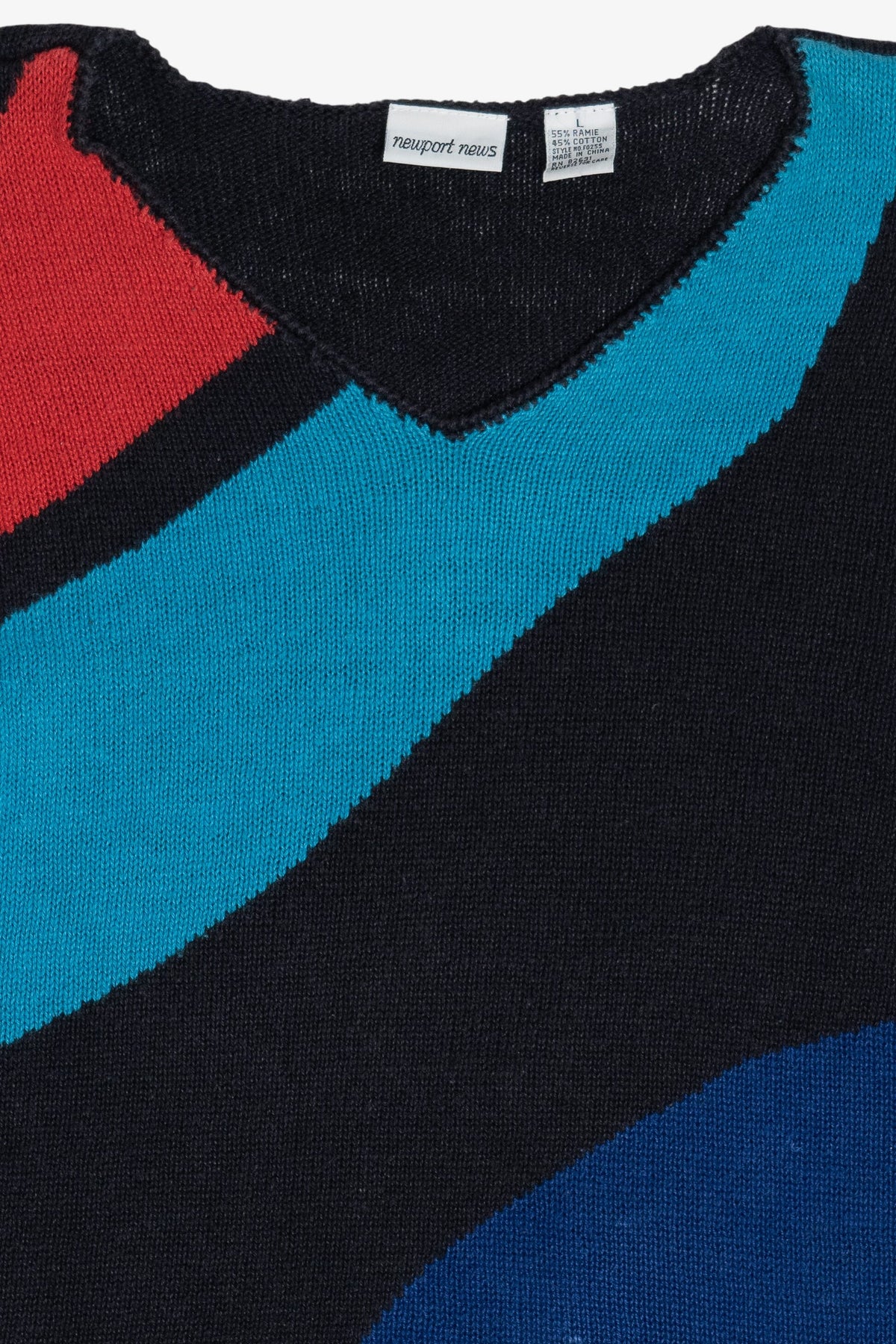 Vintage Newport News Graphic Sweater (1980s)