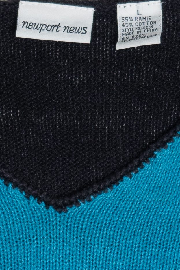 Vintage Newport News Graphic Sweater (1980s)