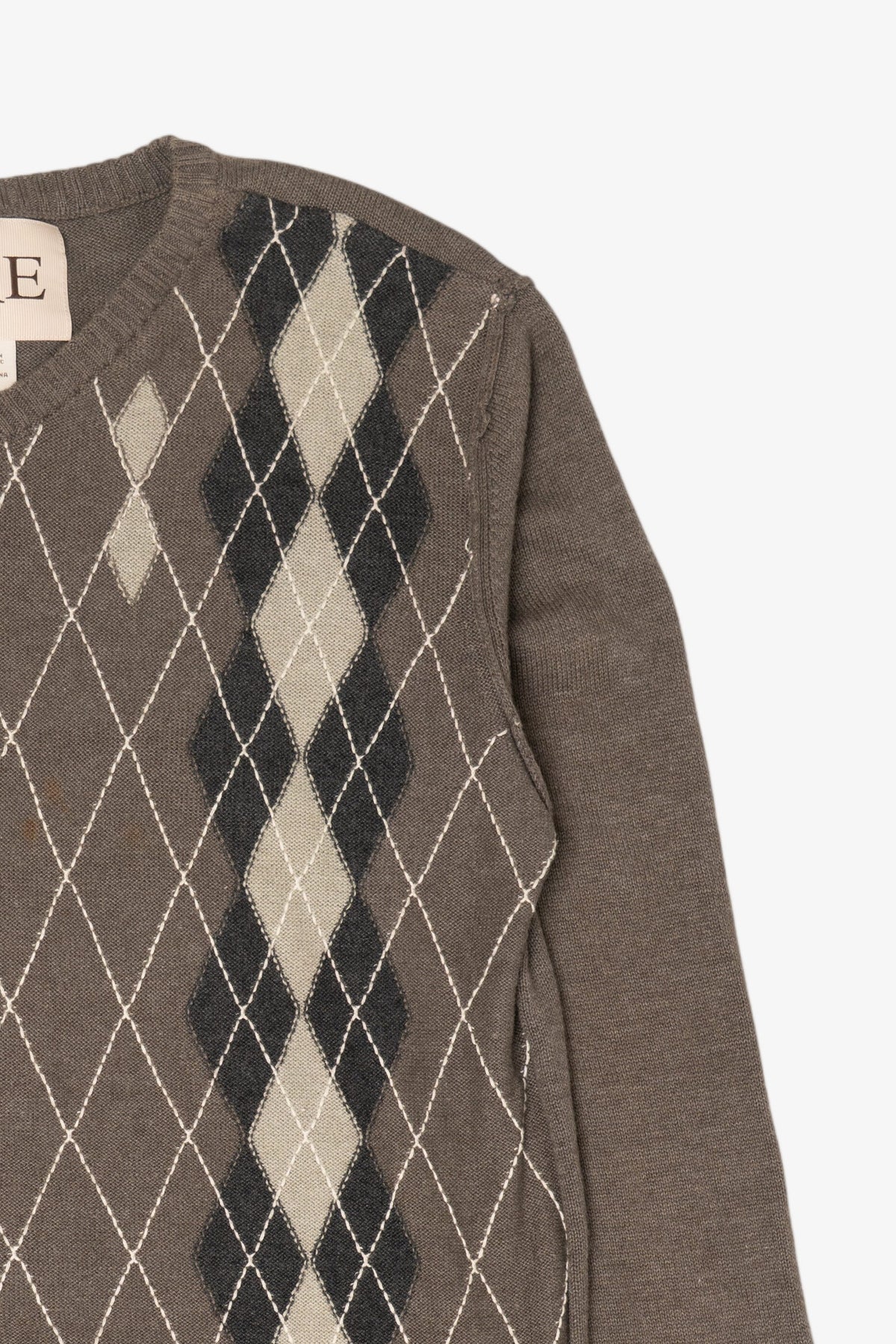 Brown BKE Argyle Sweater (2000s)