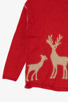 Vintage Red J.Jill Reindeer Sweater (2000s)