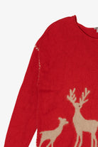 Vintage Red J.Jill Reindeer Sweater (2000s)