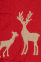 Vintage Red J.Jill Reindeer Sweater (2000s)