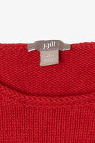 Vintage Red J.Jill Reindeer Sweater (2000s)