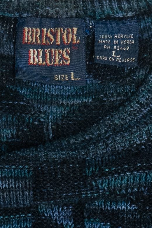 Vintage Bristol Blues Graphic Sweater (1980s)