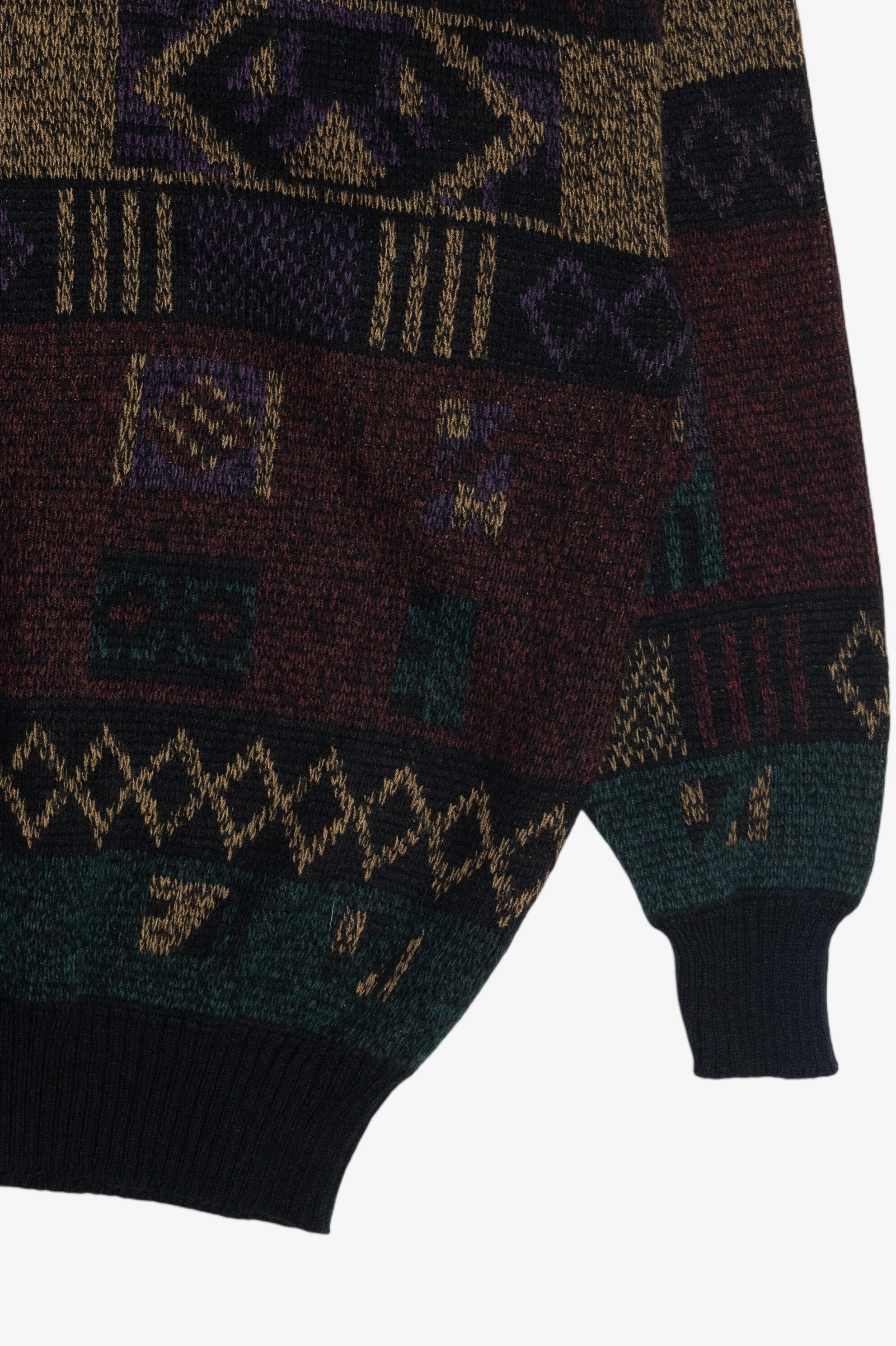 Vintage Sneaky Hexagon Emoji Michael Gerald Sweater (1980s)