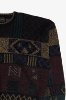 Vintage Sneaky Hexagon Emoji Michael Gerald Sweater (1980s)
