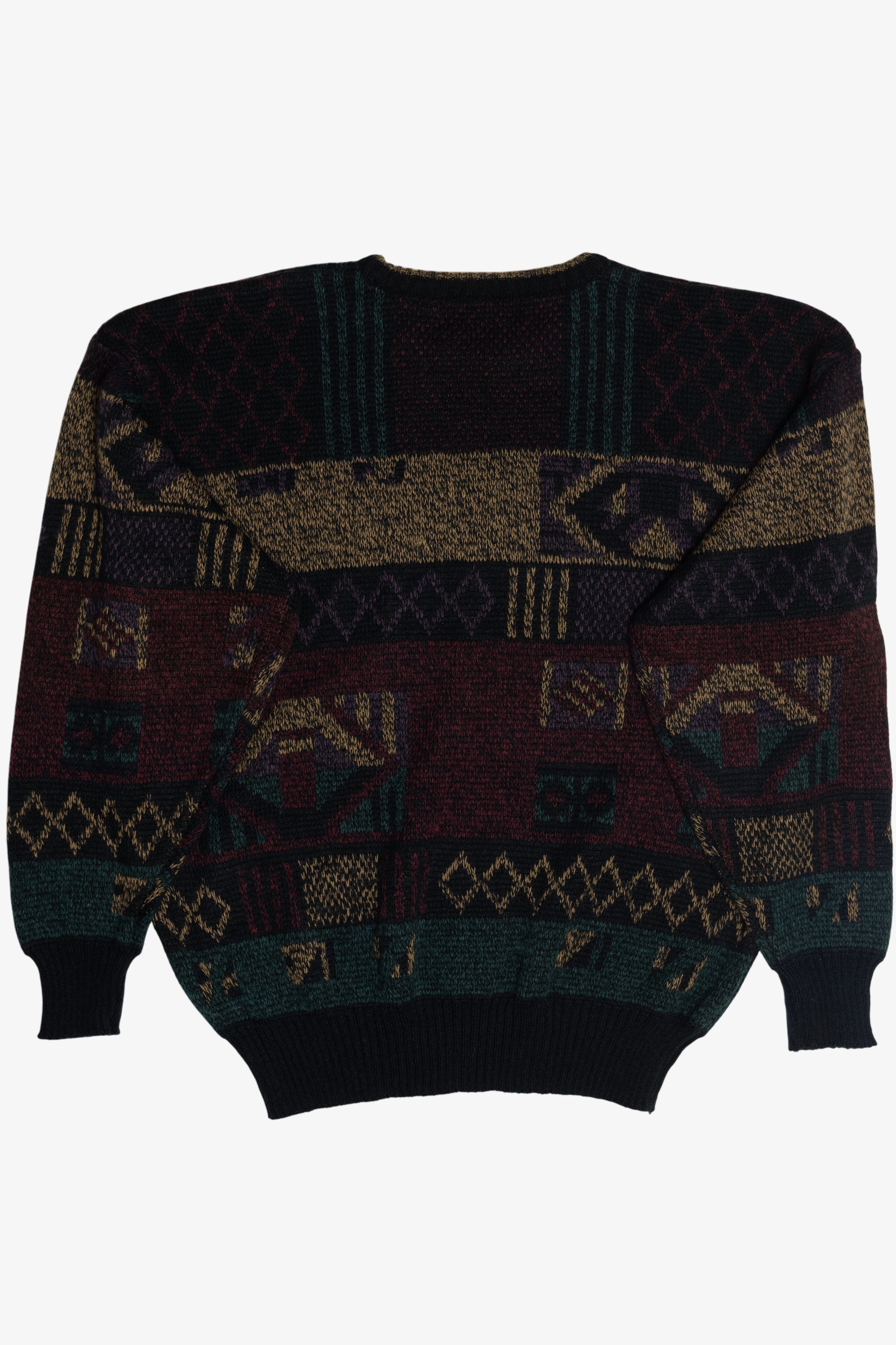 Vintage Sneaky Hexagon Emoji Michael Gerald Sweater (1980s)