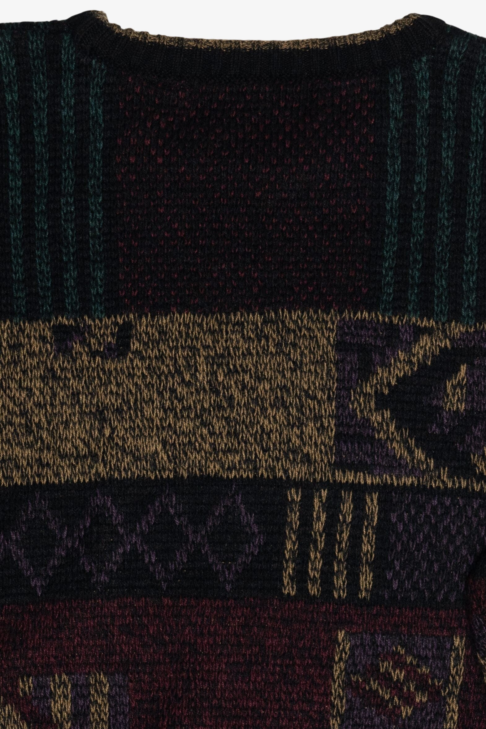 Vintage Sneaky Hexagon Emoji Michael Gerald Sweater (1980s)