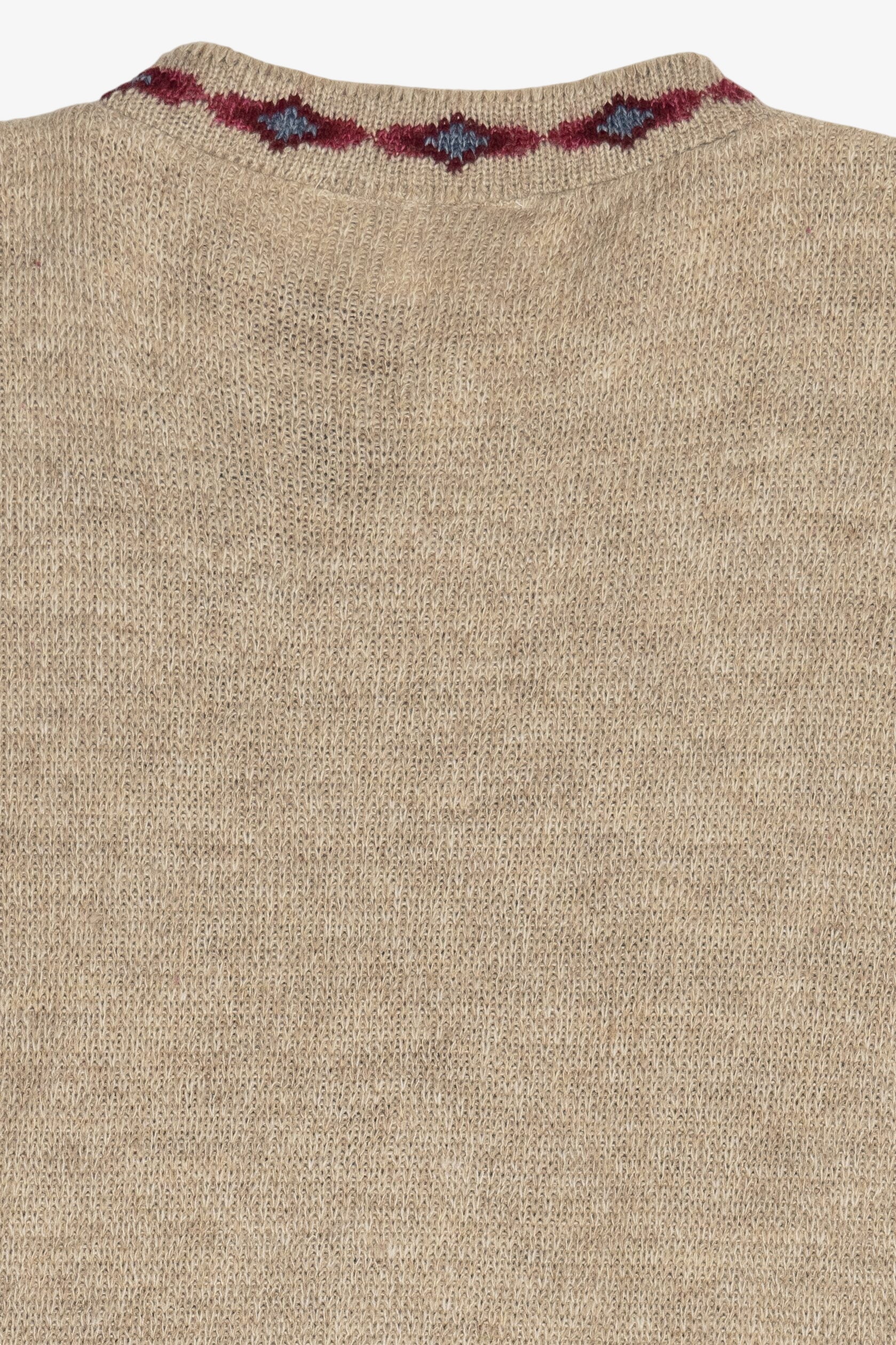 Vintage Rose Garden Ship N' Shore Sport 3/4 Sleeve Sweater (1980s)