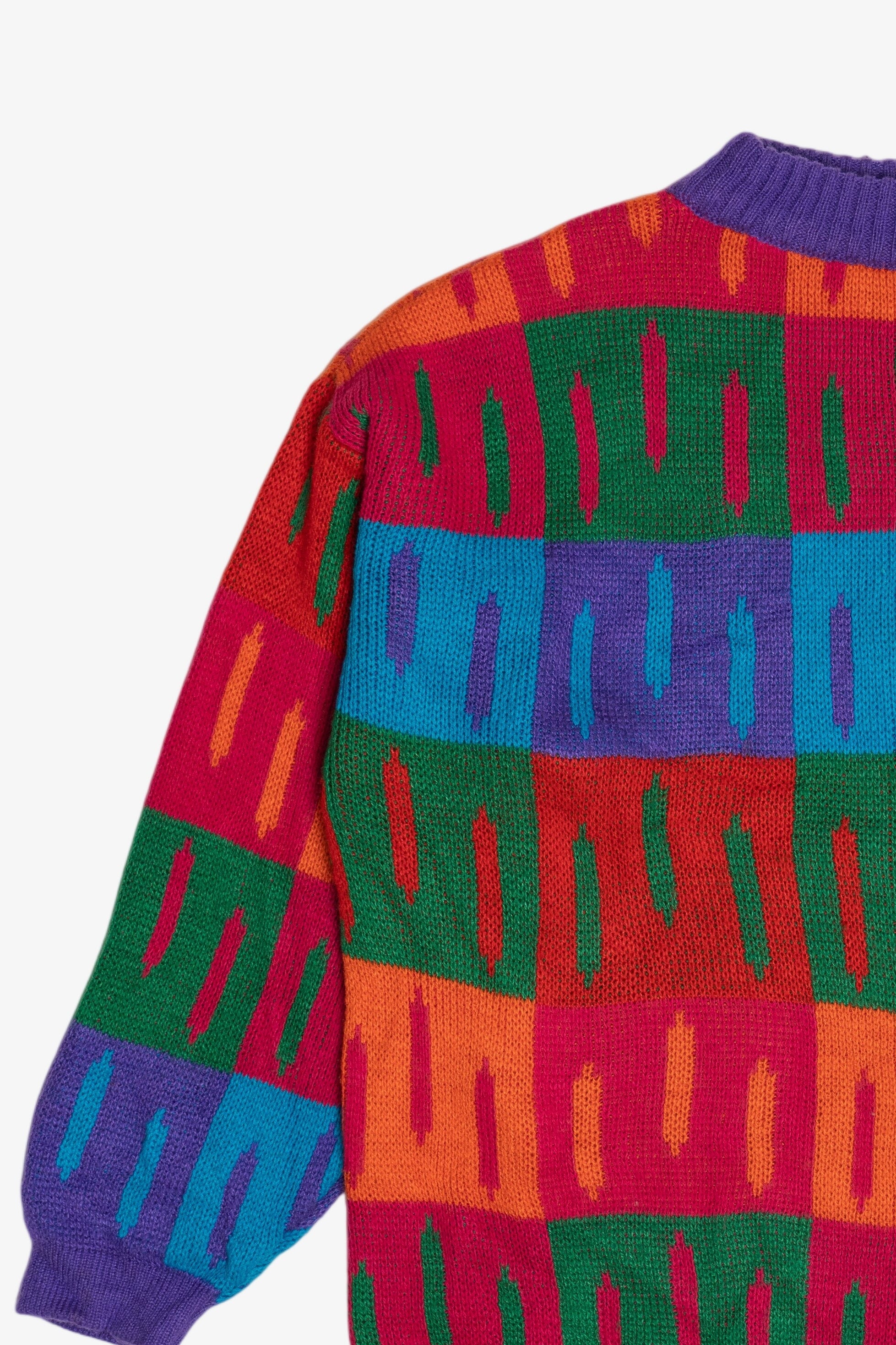 Vintage Gitano Graphic Tunic Sweater (1980s)