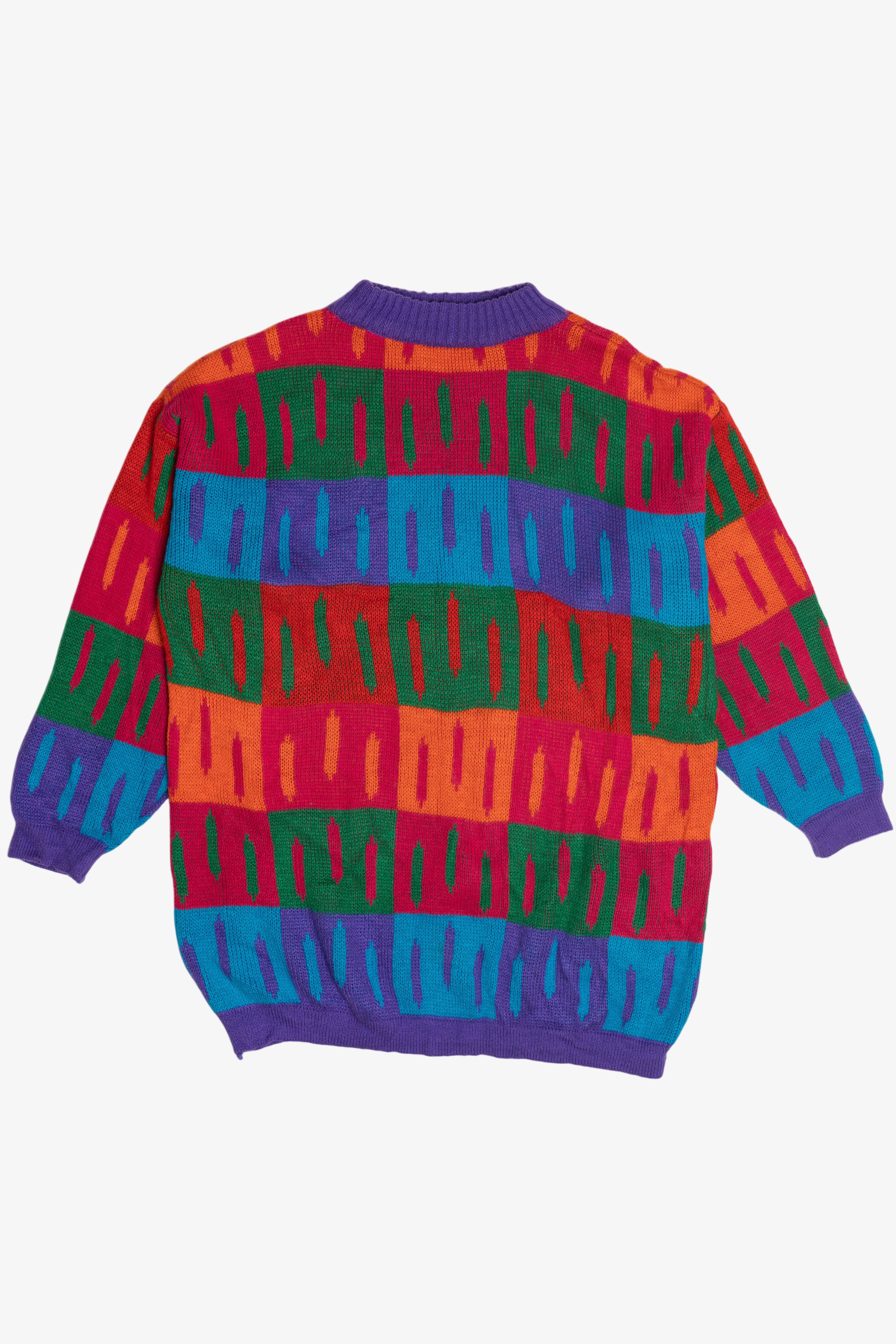 Vintage Gitano Graphic Tunic Sweater (1980s)