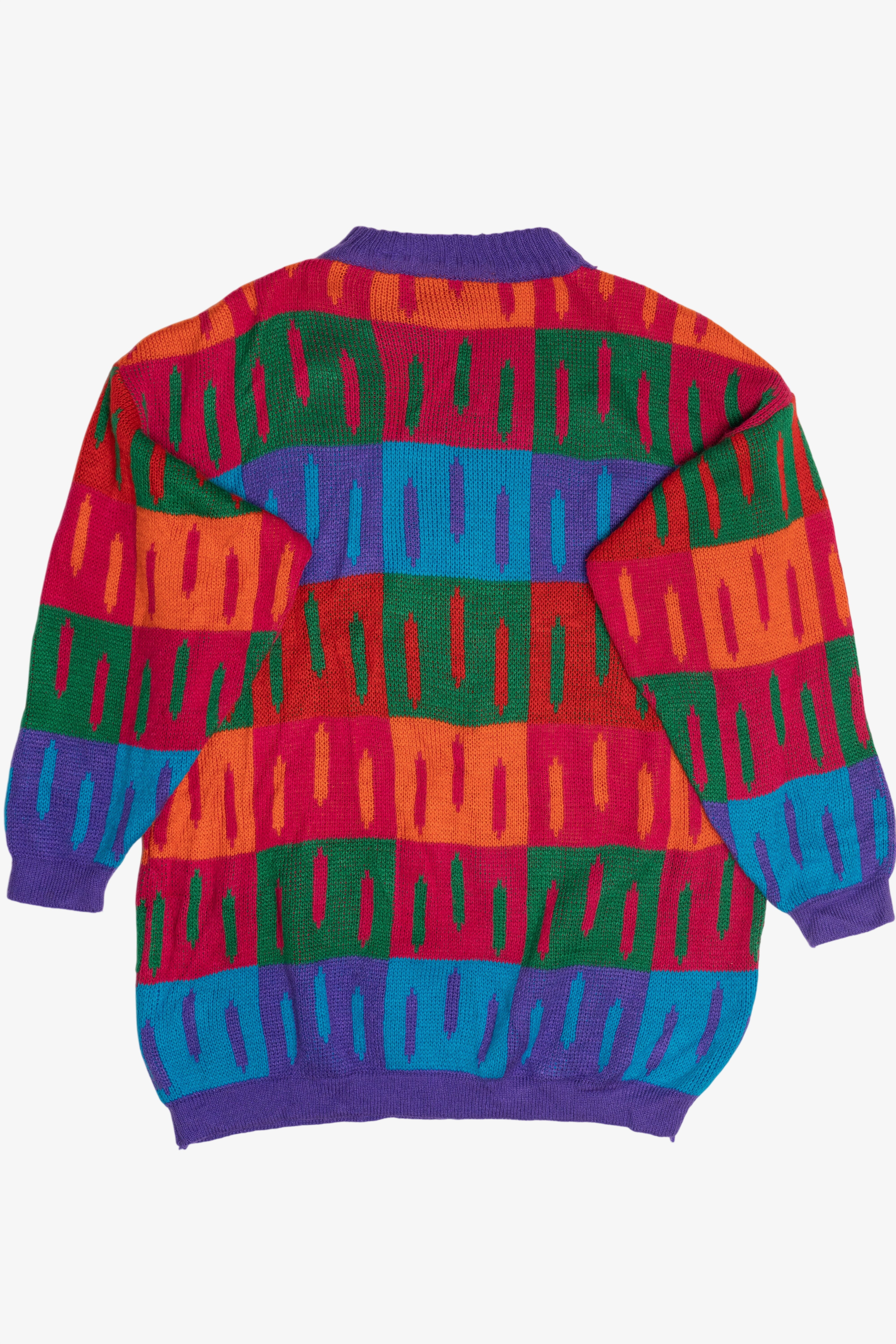 Vintage Gitano Graphic Tunic Sweater (1980s)