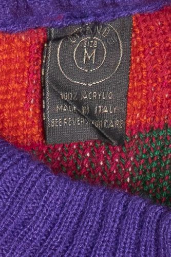 Vintage Gitano Graphic Tunic Sweater (1980s)