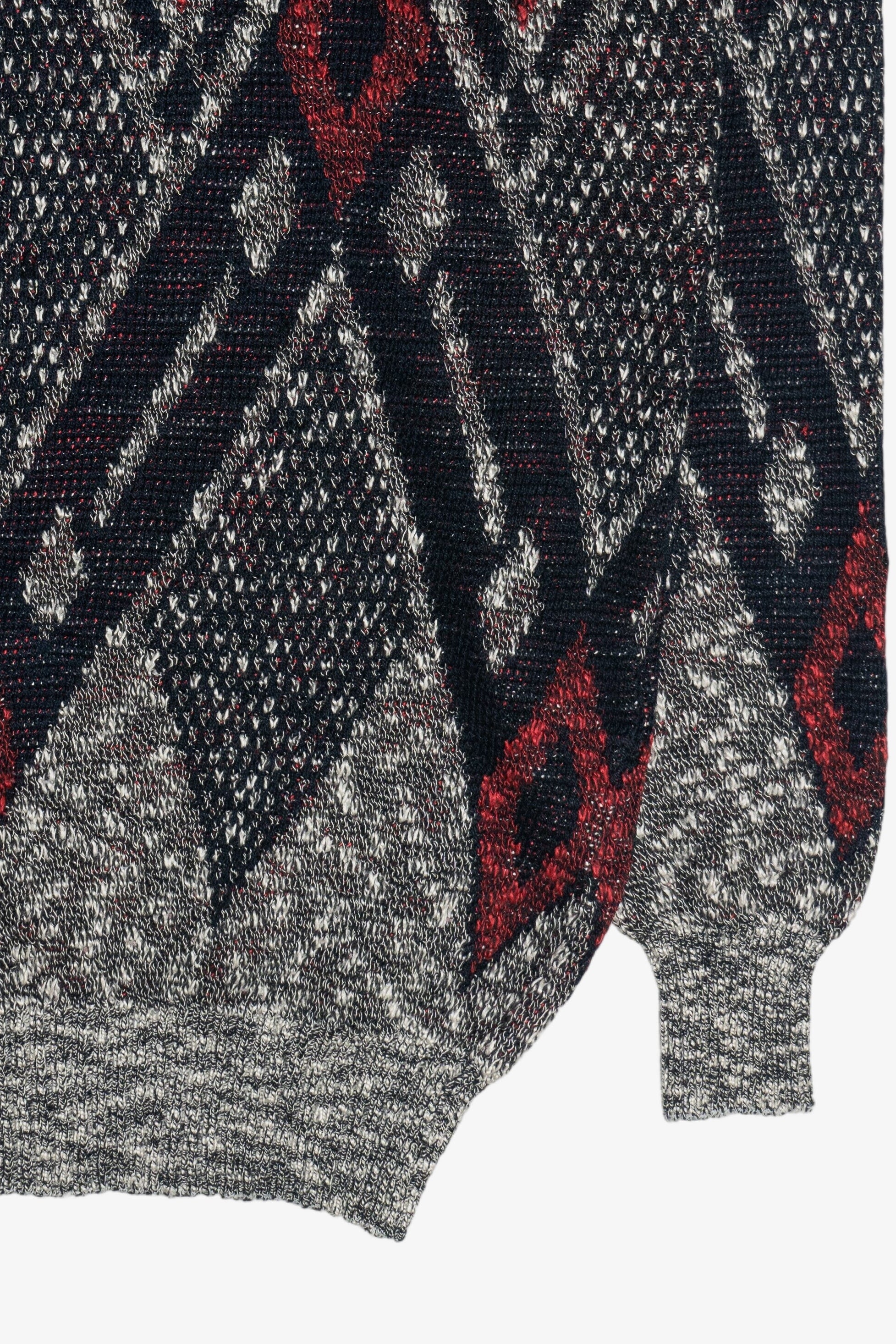 Vintage Red Diamond Argyle Sweater (1980s)