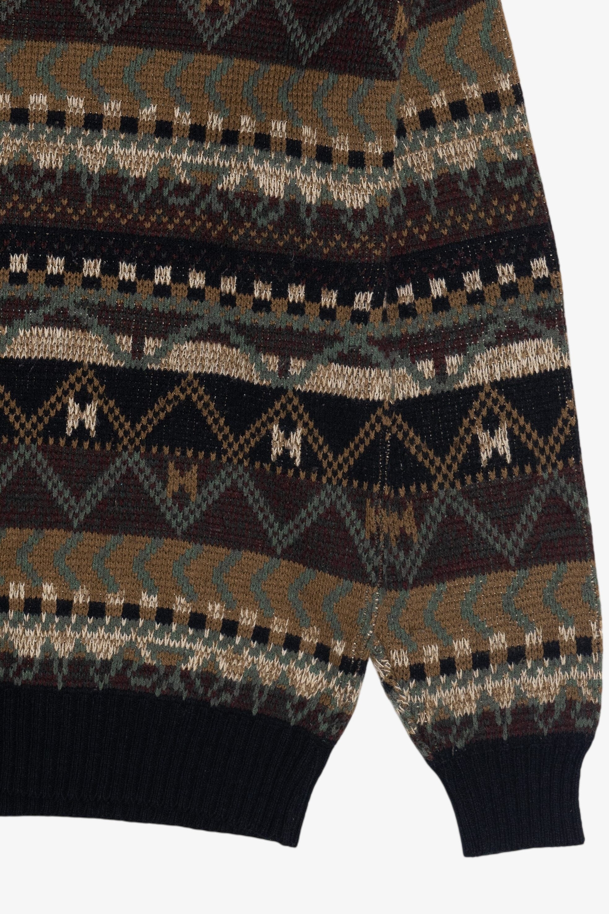 Vintage Design Crew Graphic Sweater (1980s)