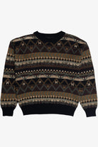 Vintage Design Crew Graphic Sweater (1980s)