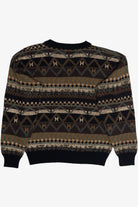 Vintage Design Crew Graphic Sweater (1980s)