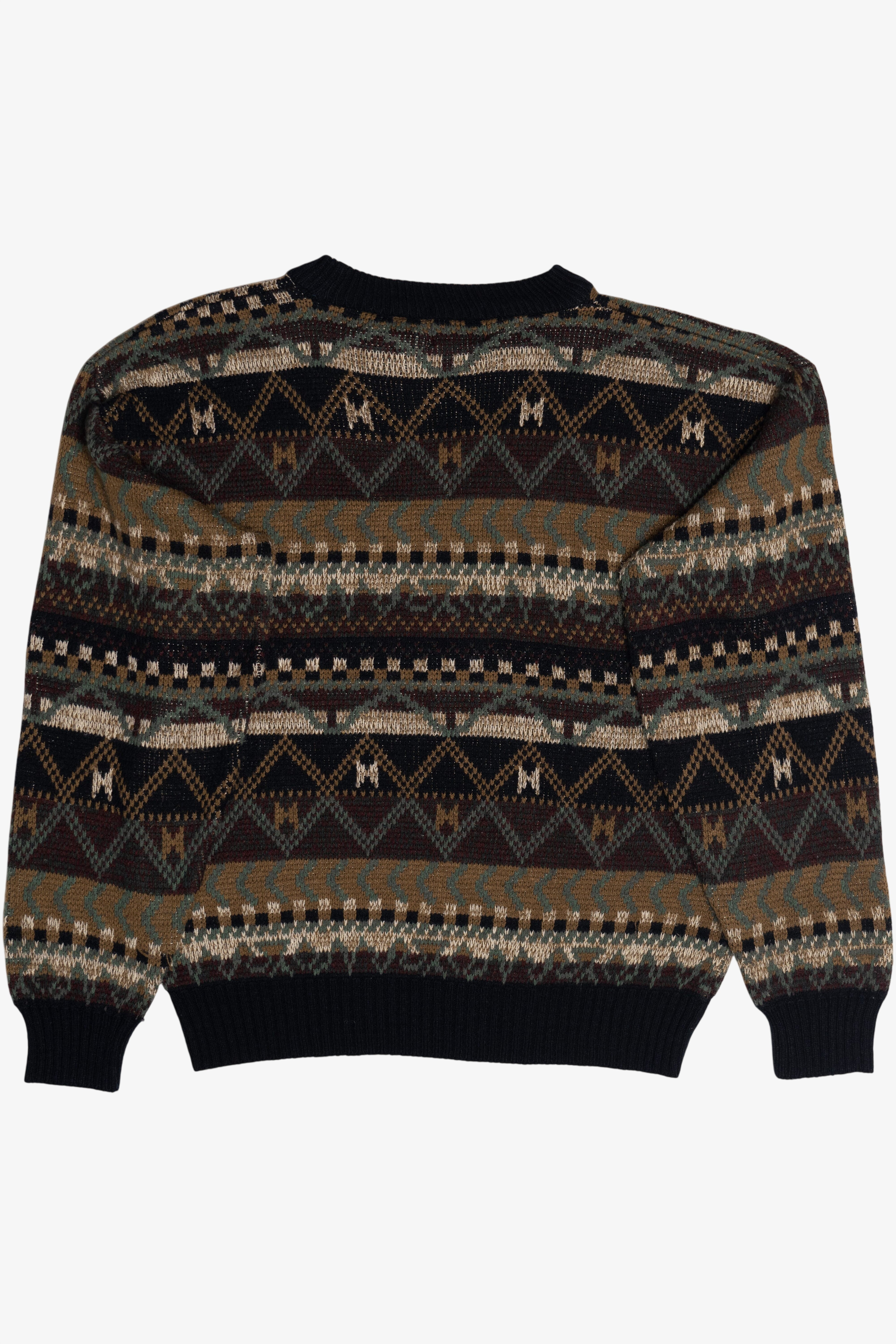 Vintage Design Crew Graphic Sweater (1980s)