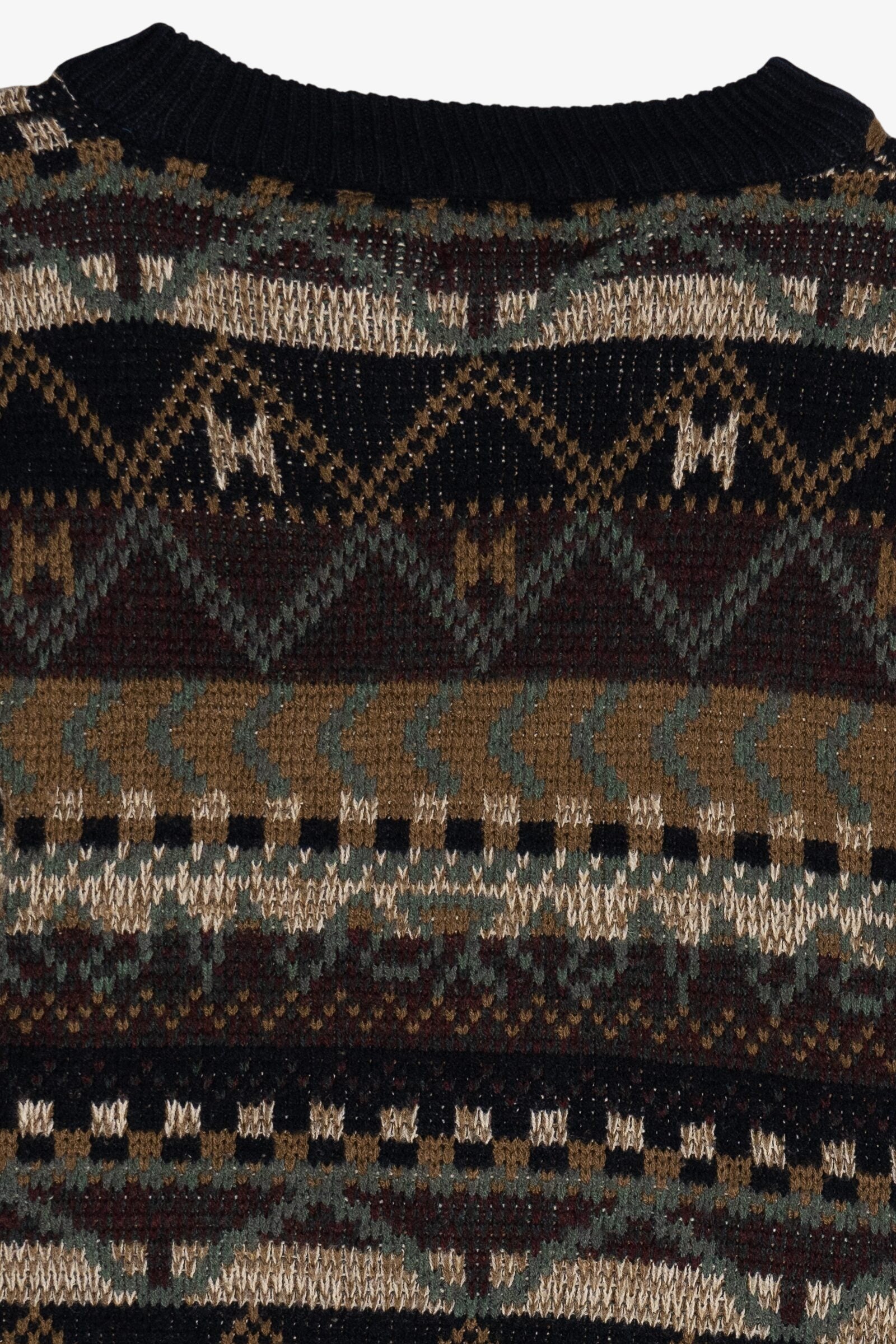 Vintage Design Crew Graphic Sweater (1980s)