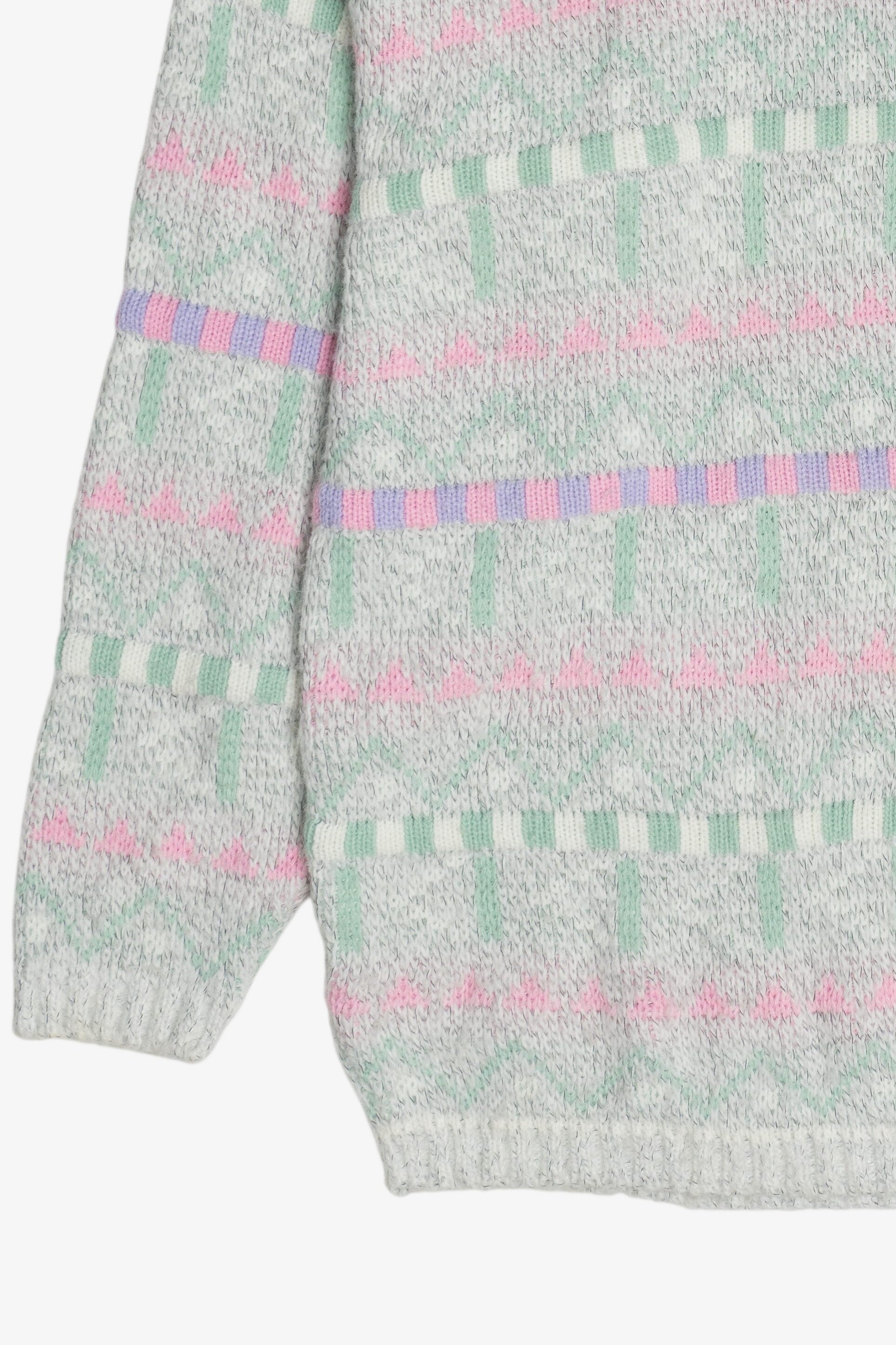 Vintage In Resource Pastel Turtleneck Sweater (1980s)