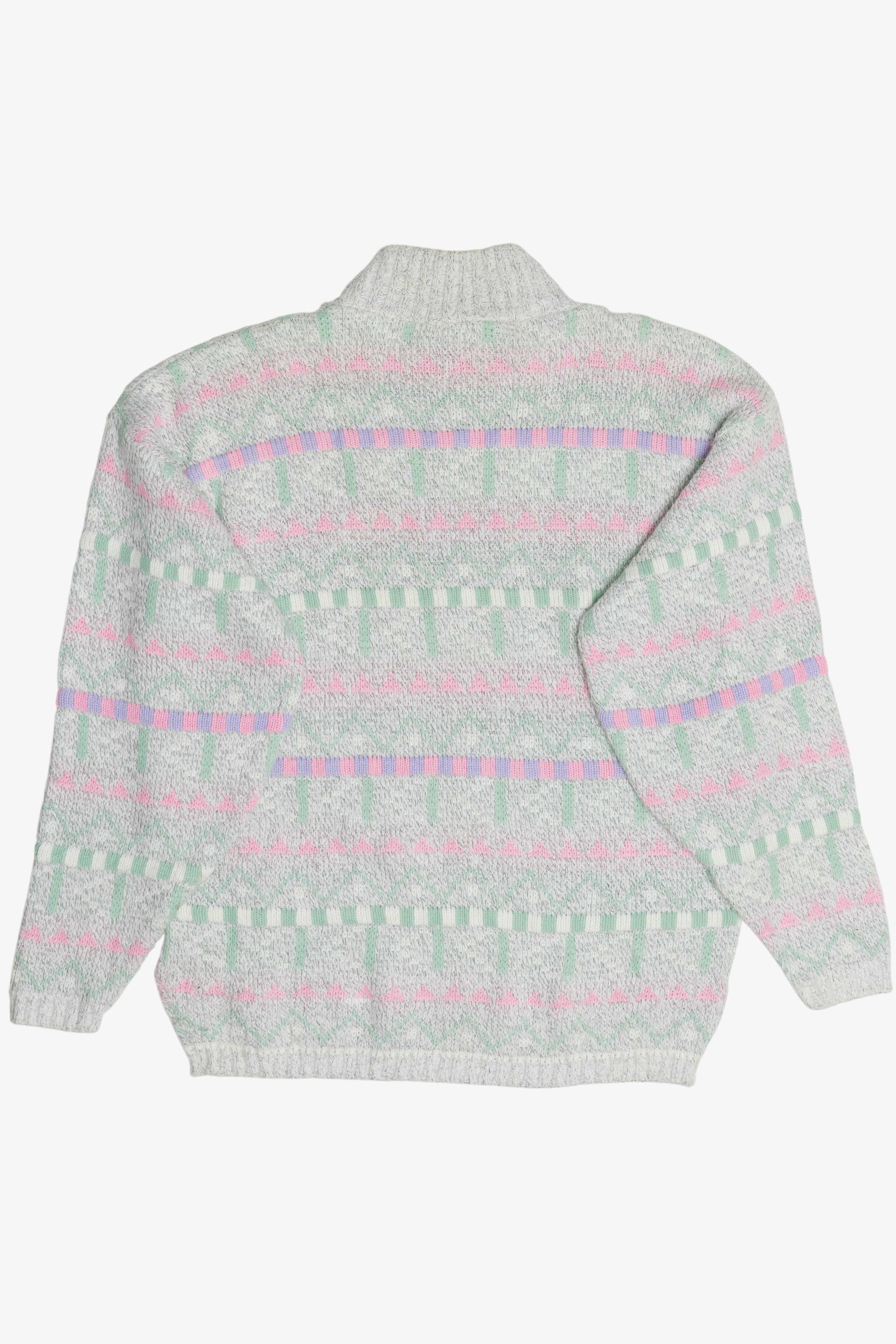 Vintage In Resource Pastel Turtleneck Sweater (1980s)