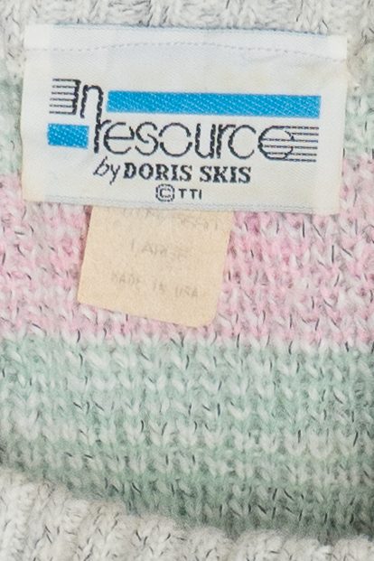 Vintage In Resource Pastel Turtleneck Sweater (1980s)