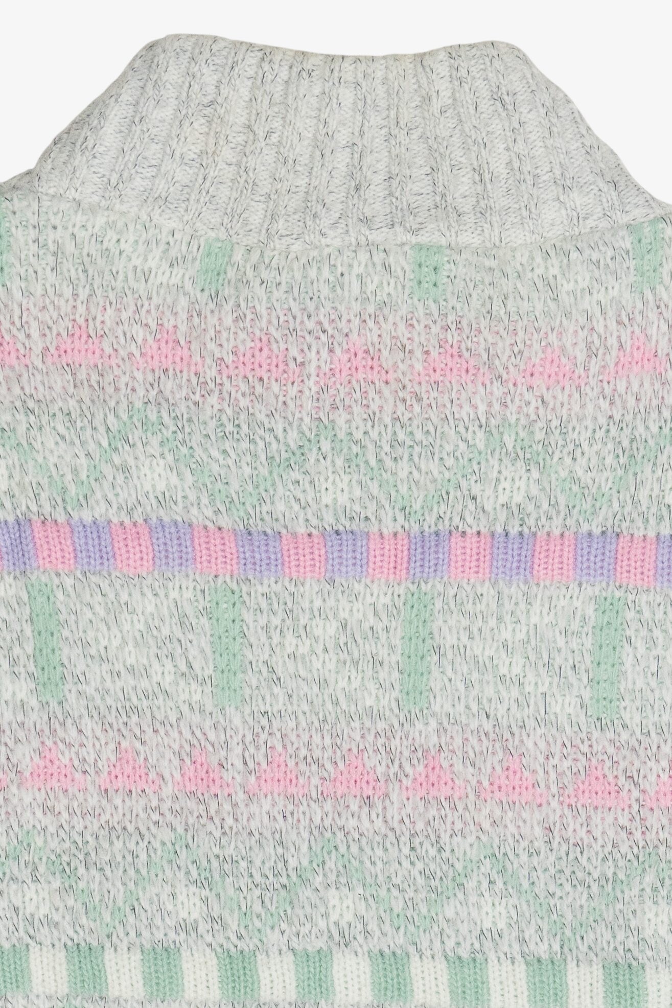 Vintage In Resource Pastel Turtleneck Sweater (1980s)