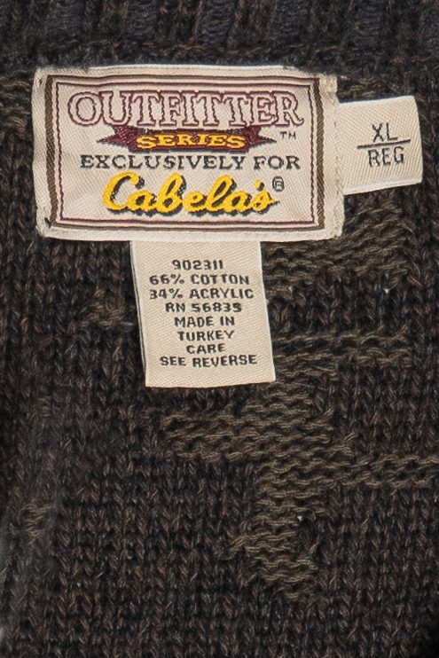 Vintage Cabela's Embroidered White Tail Deer Sweater (2000s)