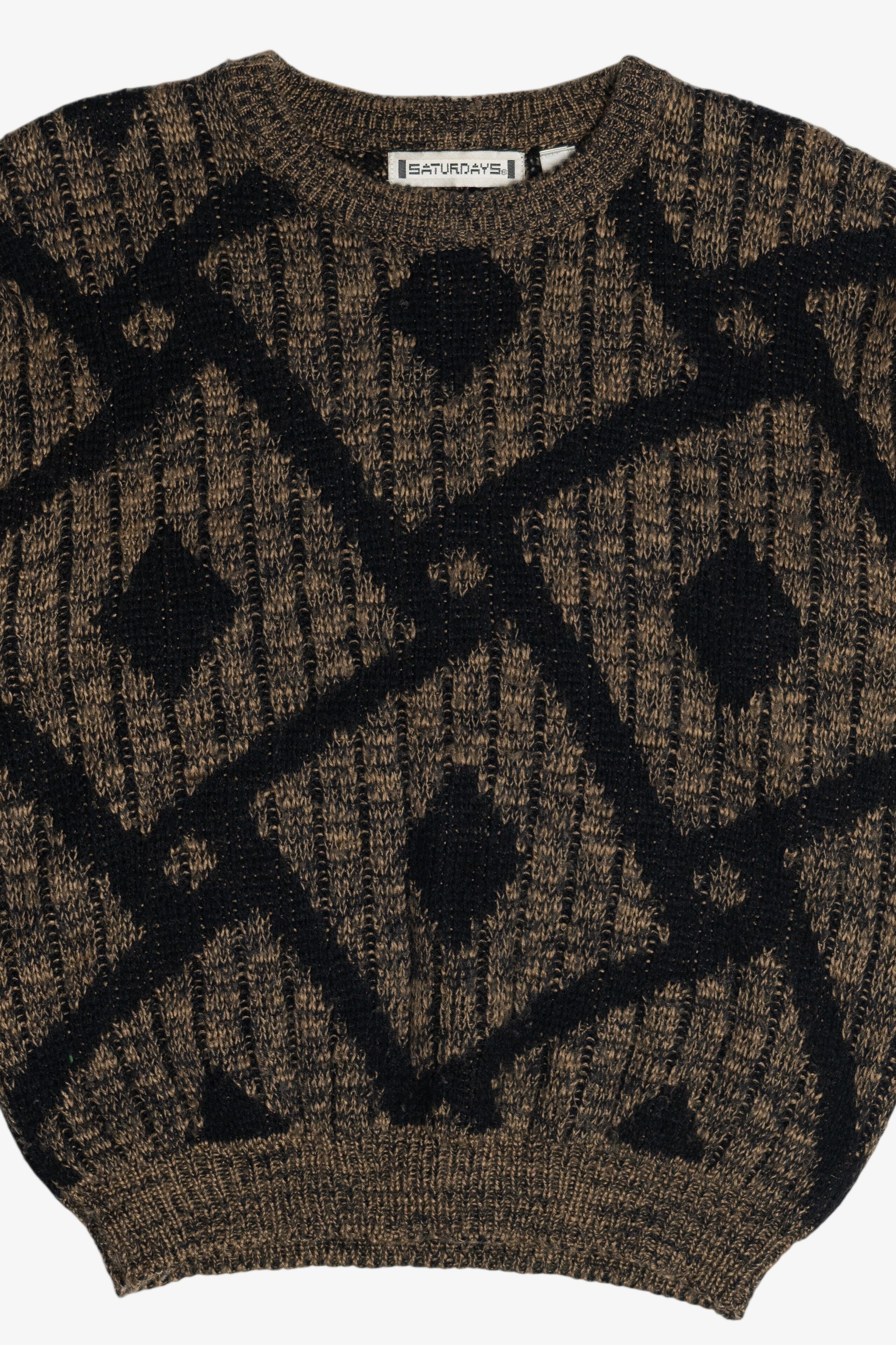 Vintage Saturdays Graphic Sweater (1980s)