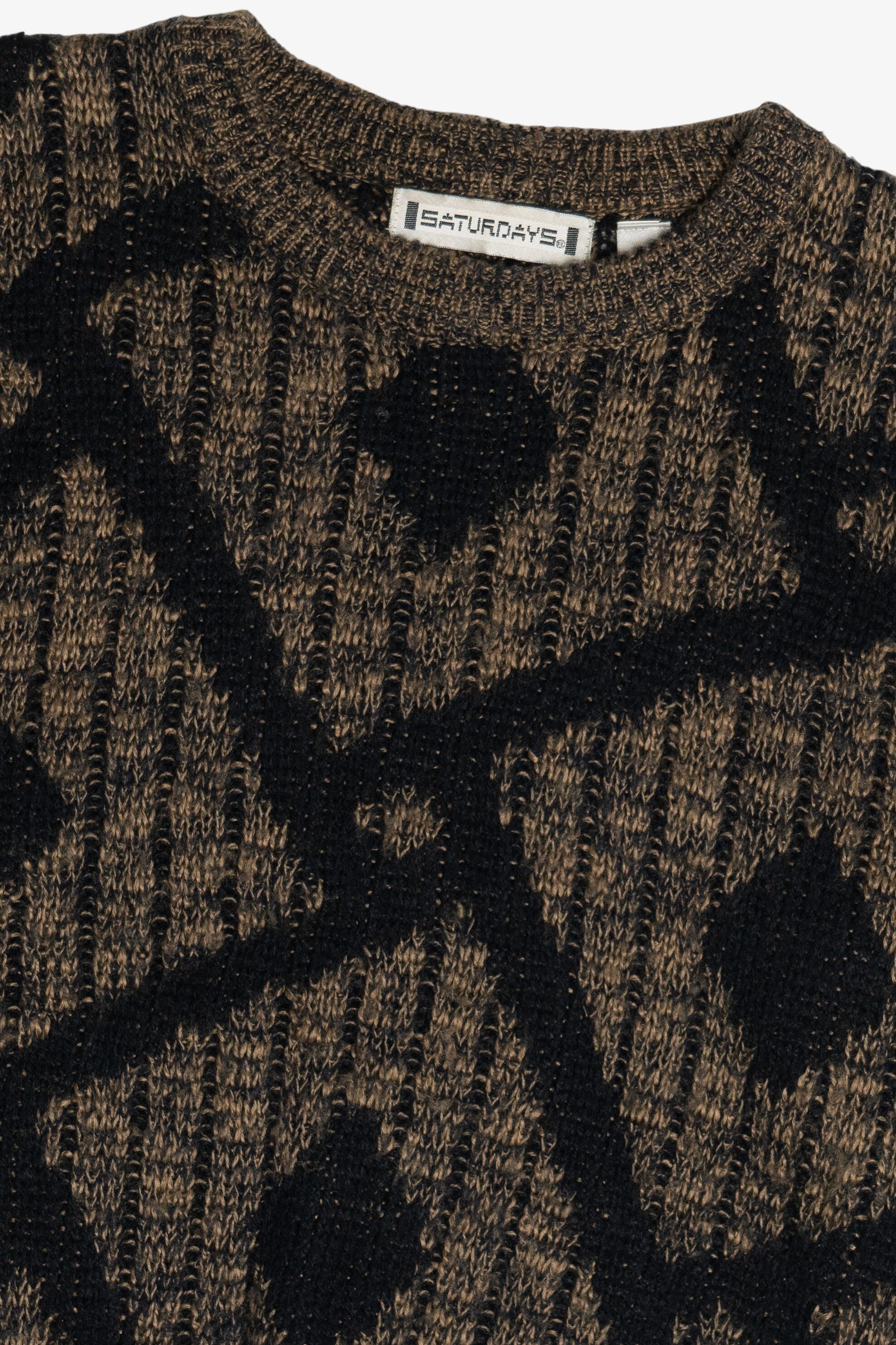 Vintage Saturdays Graphic Sweater (1980s)