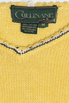 Vintage Cats And Mouse Puff Sleeve Graphic Sweater (1980s)