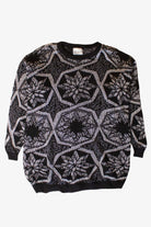Vintage Gray Stars Sweater (1980s)