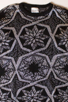 Vintage Gray Stars Sweater (1980s)