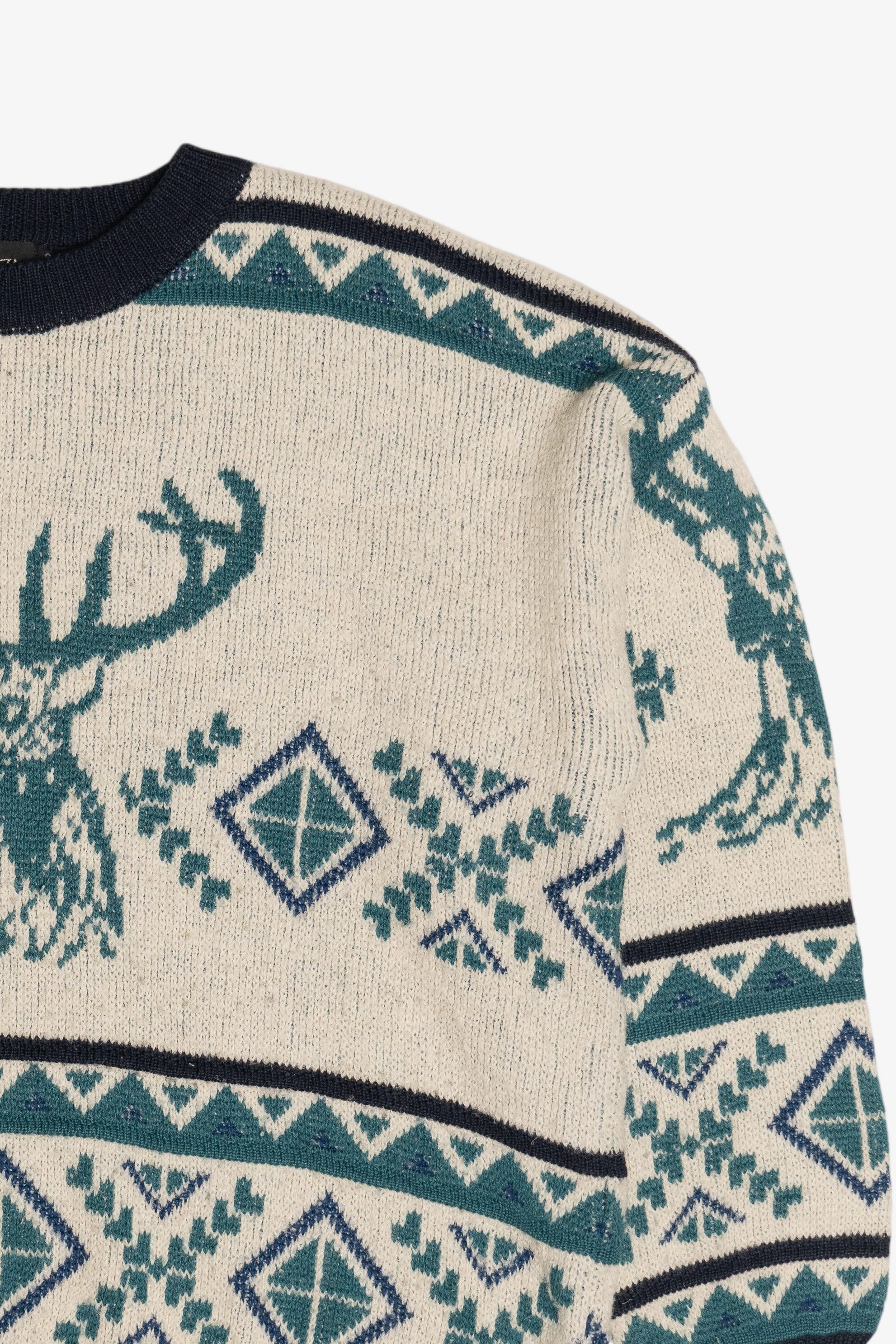 Vintage You & Us Knitwear Deer Sweater (1980s)