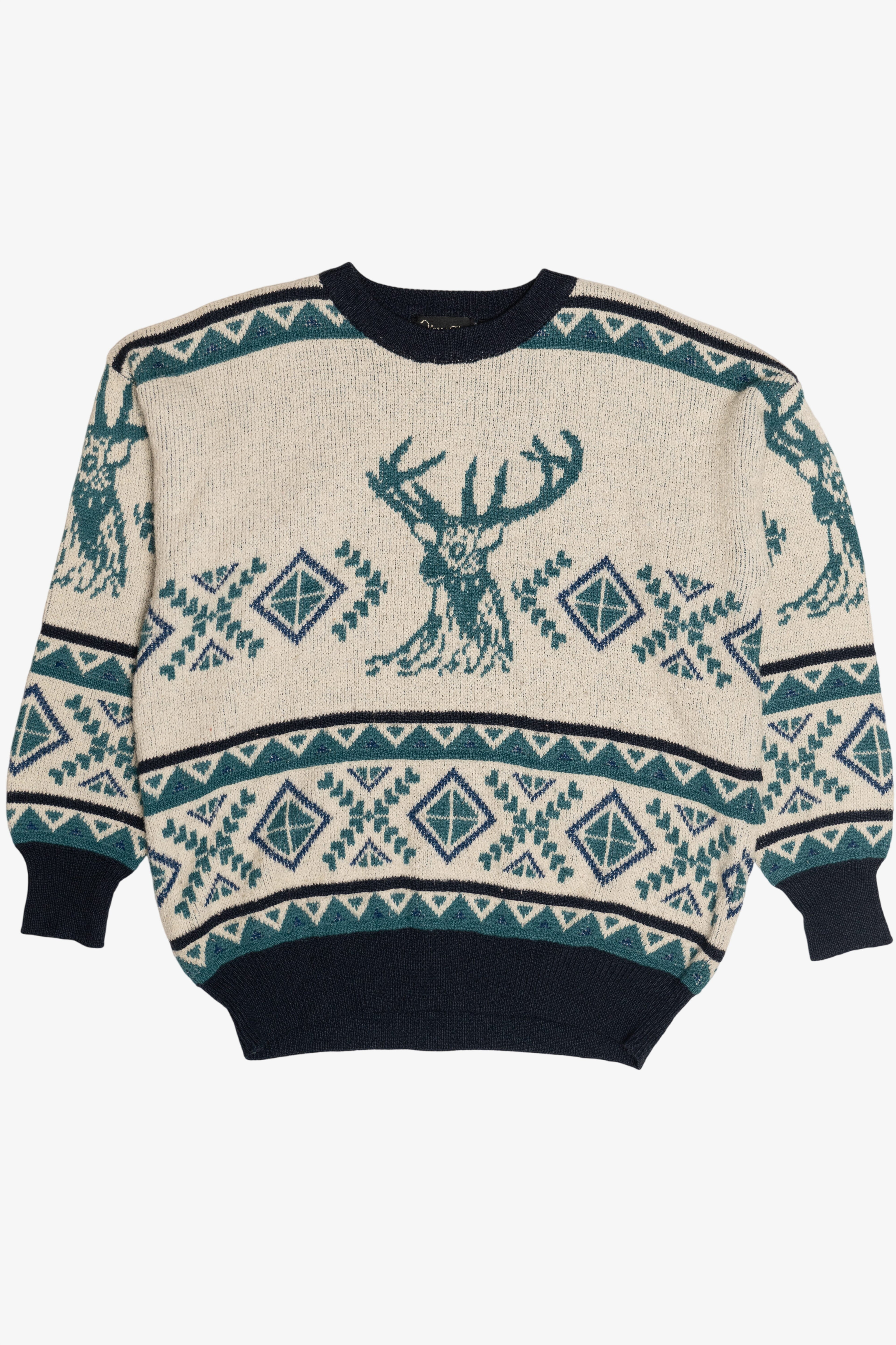 Vintage You & Us Knitwear Deer Sweater (1980s)