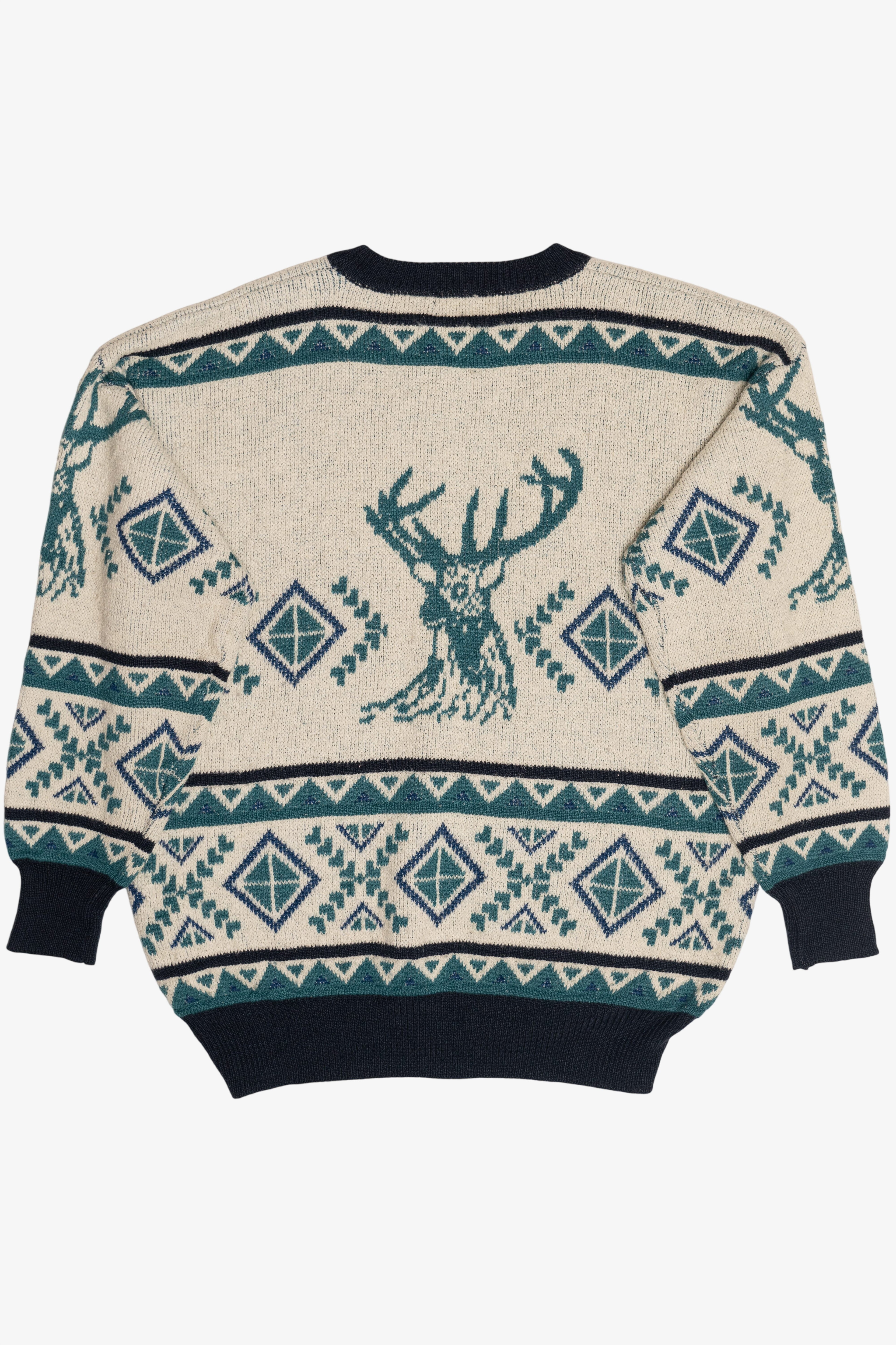 Vintage You & Us Knitwear Deer Sweater (1980s)