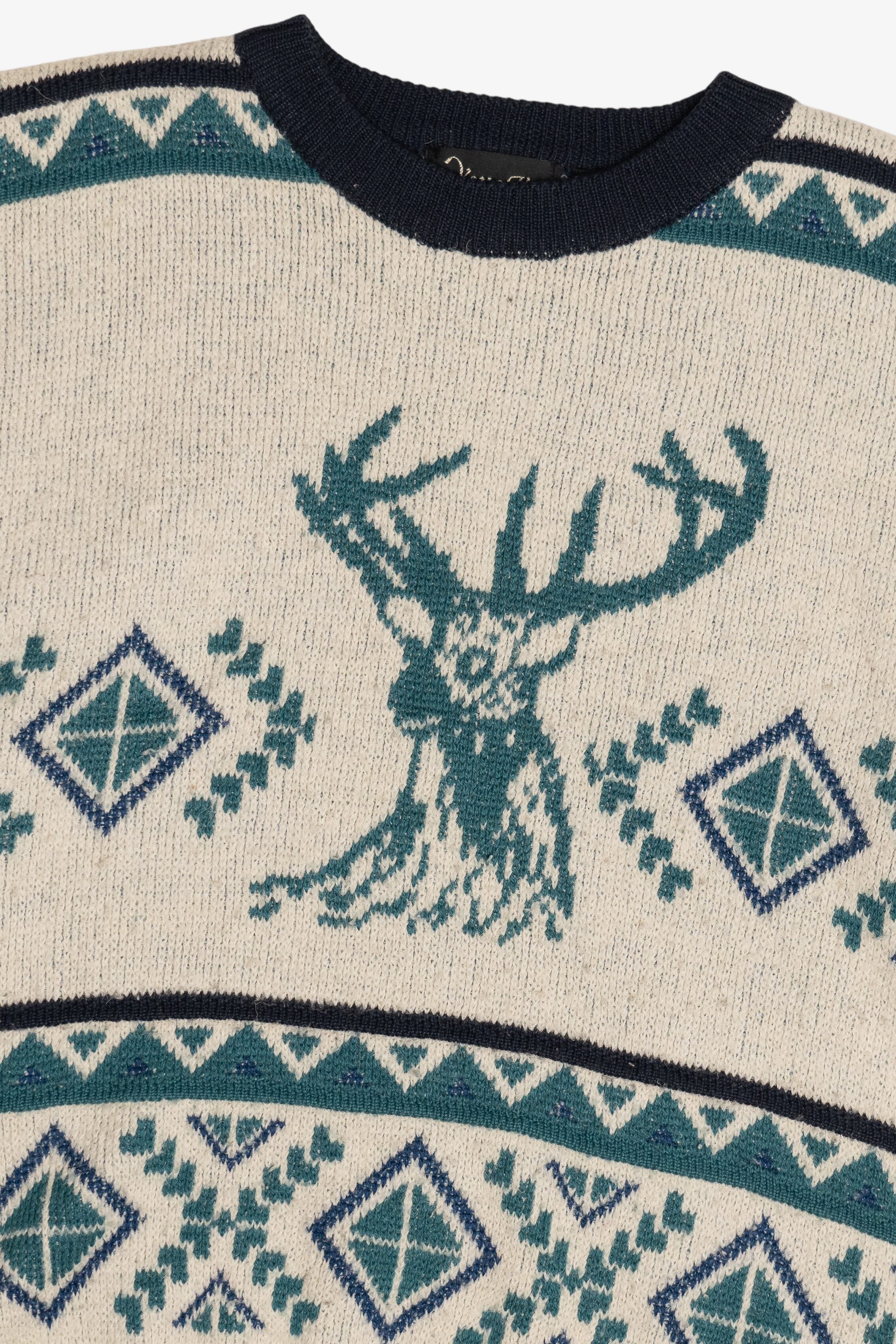 Vintage You & Us Knitwear Deer Sweater (1980s)