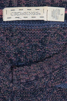 Vintage Crossings Striped Chunky Knit Sweater (1980s)