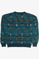 Vintage Expressions Worldwide Graphic Sweater (1980s)