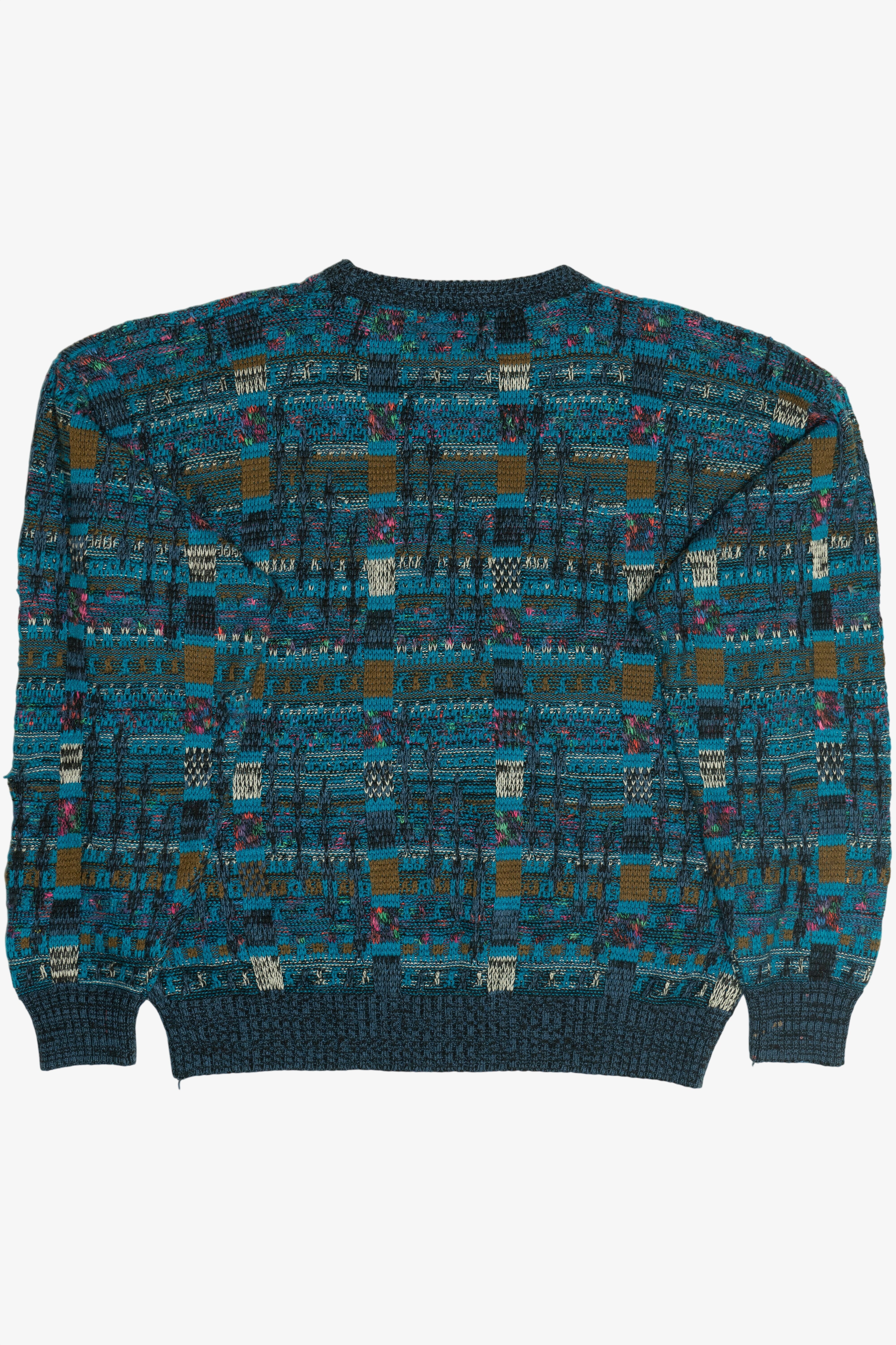 Vintage Expressions Worldwide Graphic Sweater (1980s)