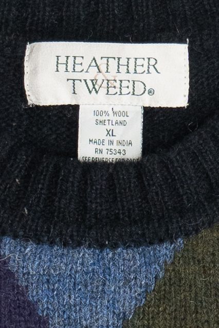 Vintage Heather & Tweed Wool Sweater (1990s)